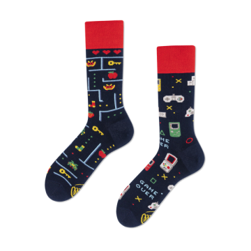 Many Mornings Socken Game Over