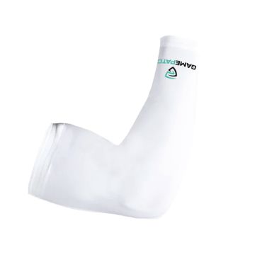 Gamepatch Compression Arm Sleeve-weiss-S