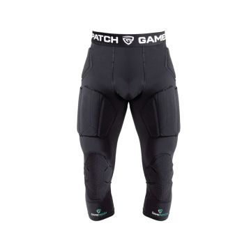 Gamepatch gepolsterte 3/4 Tights mit vollem Schutz-schwarz-S