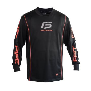 Fatpipe Goalieshirt-schwarz/orange-L