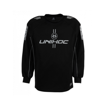 Unihoc Alpha Goaliepullover  -schwarz-XS