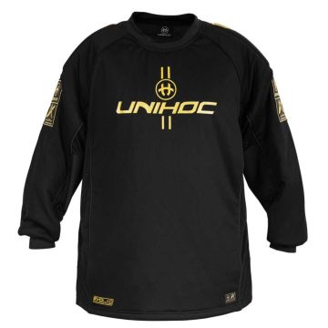Goalie Sweater Alpha EVOLAB schwarz/gold-S