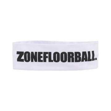 Zone Headband LOGO HUGE mid-weiss-Onesize