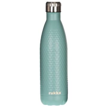 Rukka Heisskalt Trinkflasche 750ml-hellblau