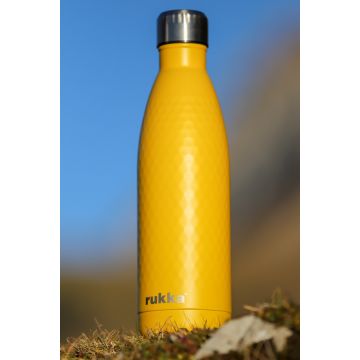 Rukka Heisskalt Trinkflasche-gelb