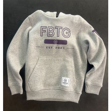 Warrior Hoodie FBTG grau junior