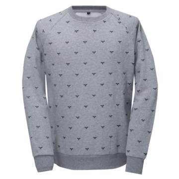 2117 Kuse grey melange-S