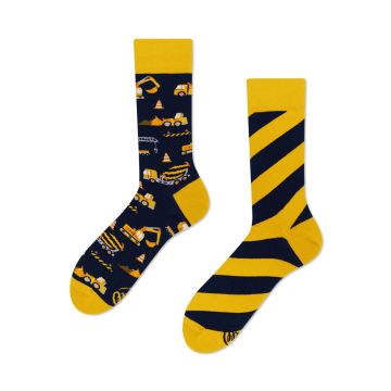 Many Mornings - Sock the Builder Socken