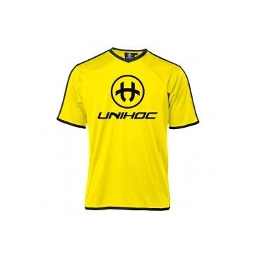 Unihoc Dominate Shirt-gelb-L