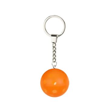 Schlüsselanhänger Unihockeyball-orange