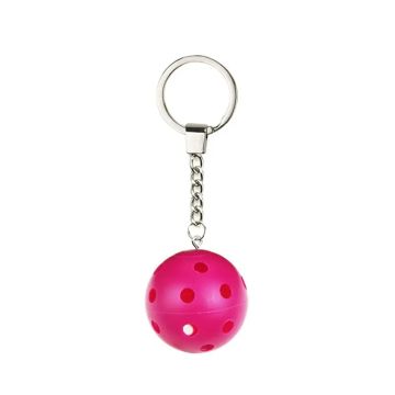 Schlüsselanhänger Unihockeyball-pink
