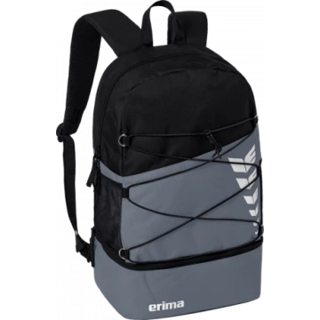 Erima Six Wings Multi-Functional Backpack -schwarz/grau