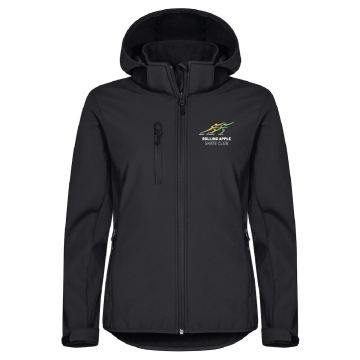 Rolling Apple Softshell Kapuzenjacke Damen