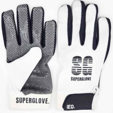 Goaliehandschuh SUPERGLOVE-weiss/schwarz-Junior S