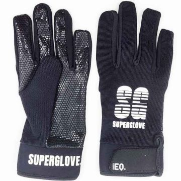 Goaliehandschuh SUPERGLOVE-schwarz-Junior S