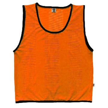 SuperEQ TRAININGSWESTE Überzieher neon orange kids