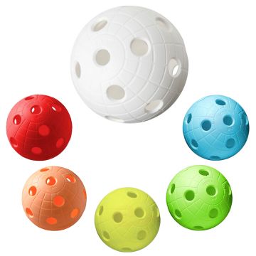 Unihoc Crater Ball grün Unihockeyball Matchball
