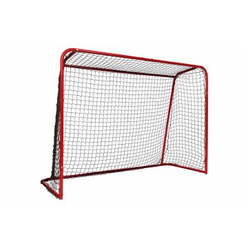 SUPEREQ Unihockey Tor Originalgrösse steckbar rot - 160x115cm
