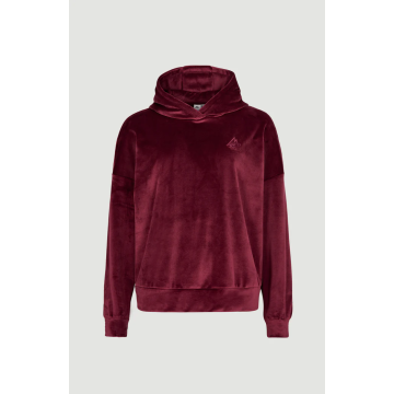 O'Neill velour hoodie fleece windsor wine