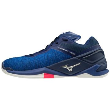 Mizuno Wave Stealth Neo M/UX-blau/silber-46  