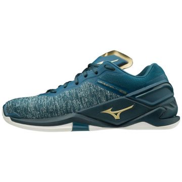 Mizuno Wave Stealth Neo M/UX-tuerkis-44.5
