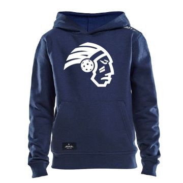 White Indians Hoodie Kopf