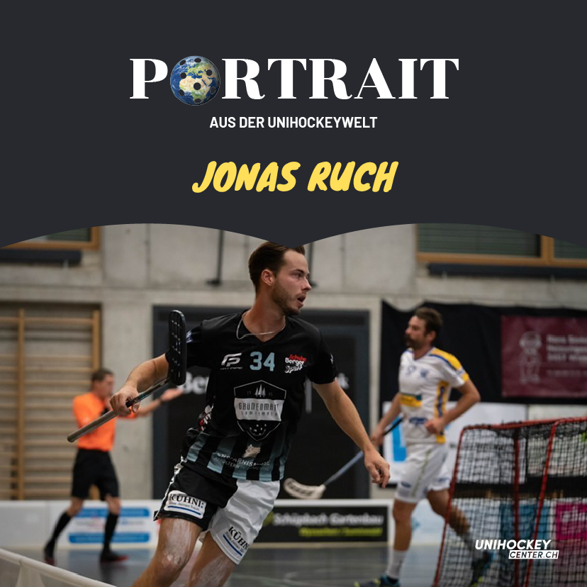 Portrait aus der Unihockeywelt mit Jonas Ruch