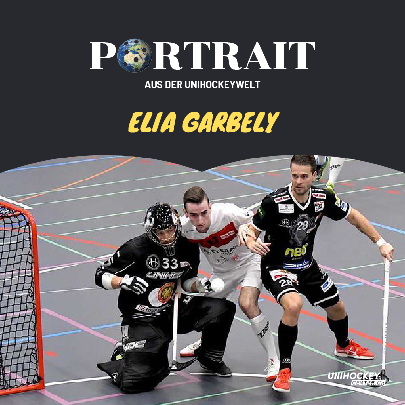 Portrait aus der Unihockeywelt mit Elia Garbely