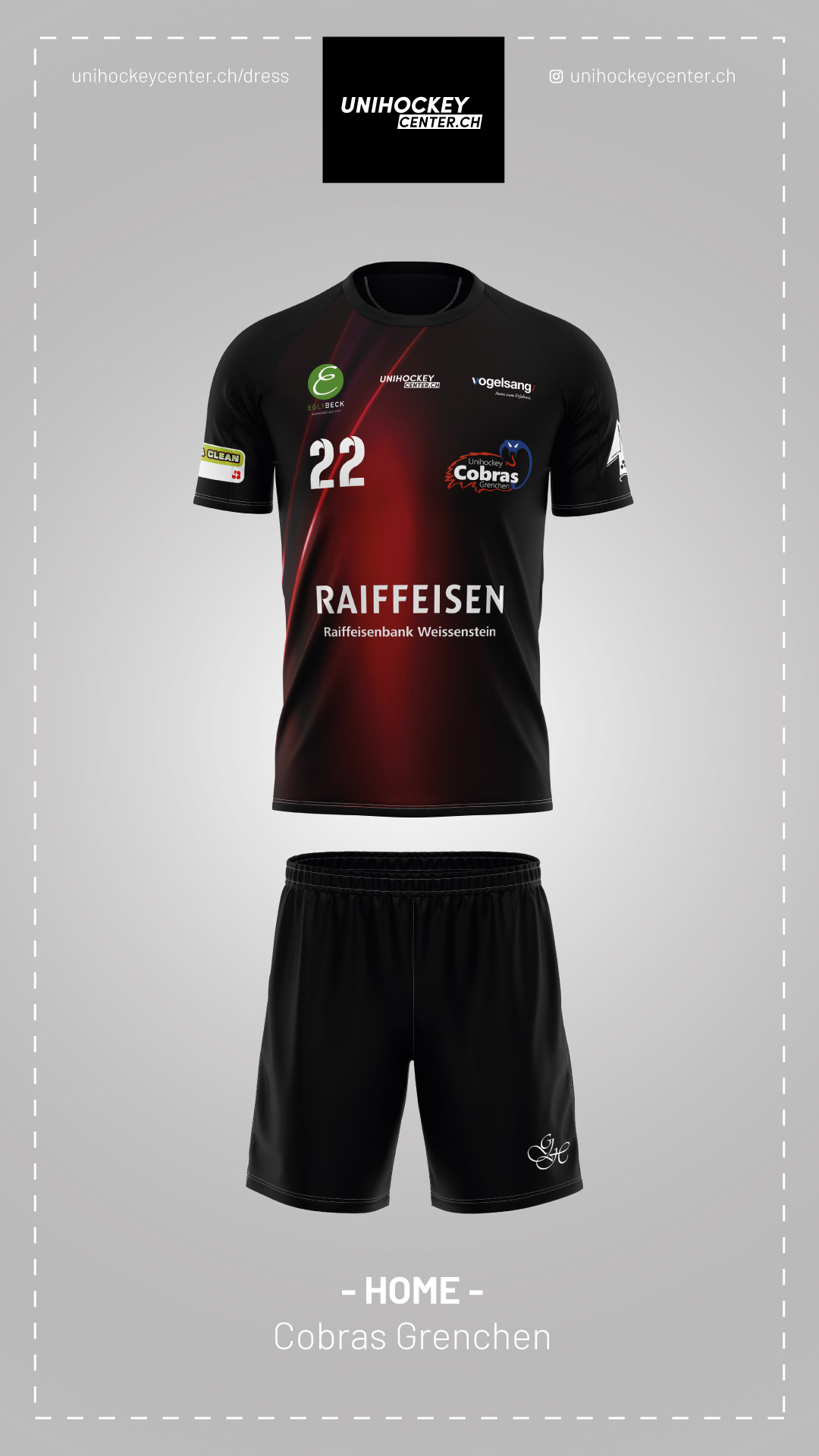 Unihockey Trikot Sublimiert 