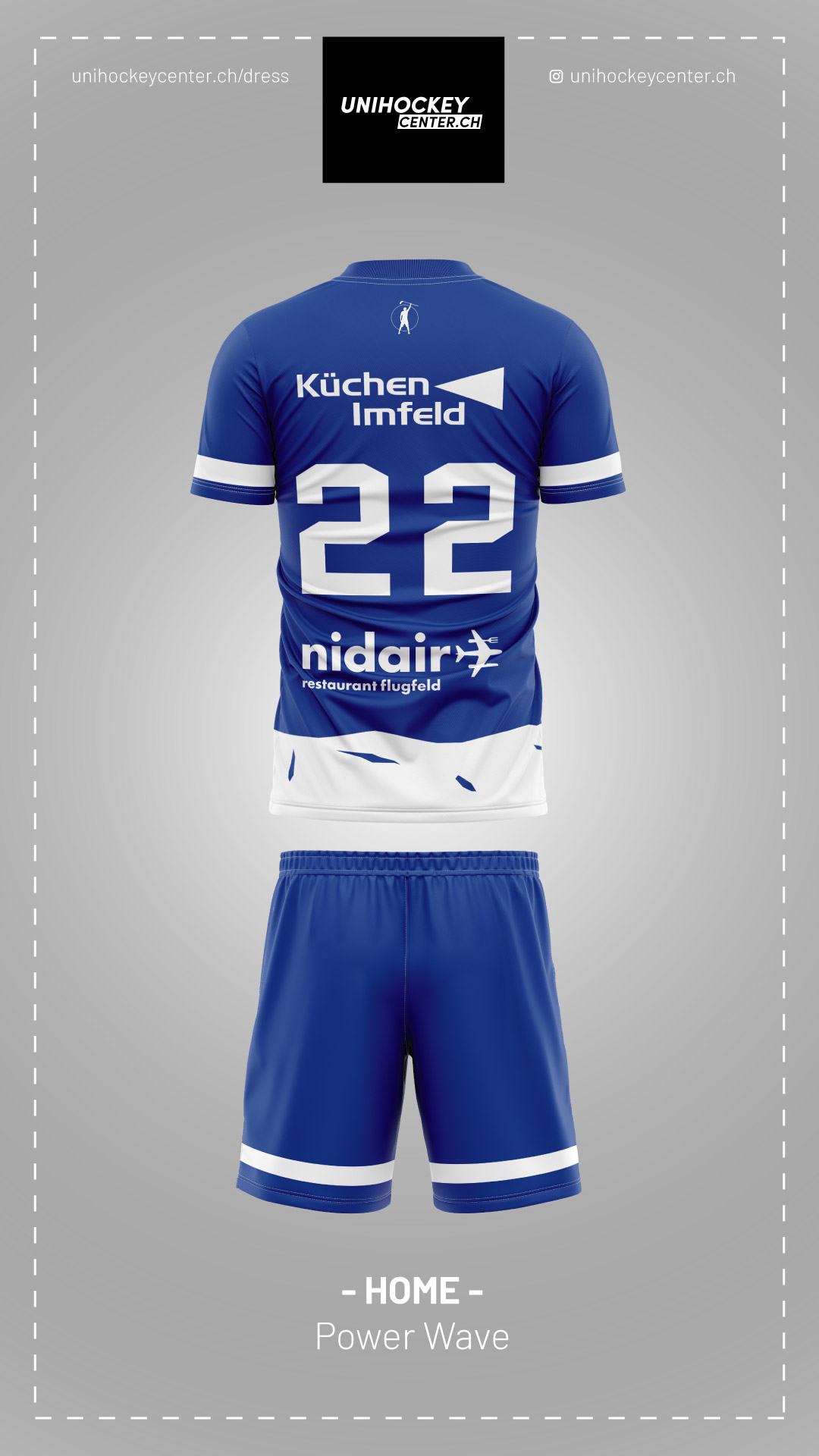 Floorball Shirt & Short Sublimiert Bouchs